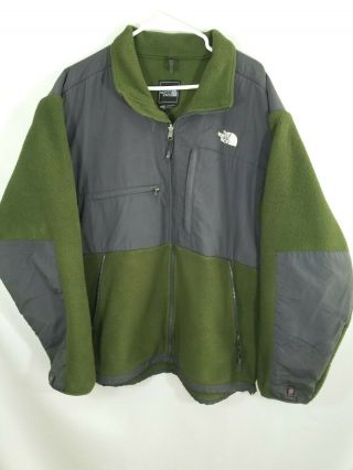 The North Face Mens Size Xl Vintage 90s Front Zip Up Denali Fleece Jacket