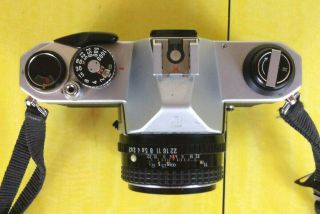 Pristine ASAHI Pentax K1000 35mm SLR VTG Camera with SMC Pentax - M 1:2 50mm Lens 5