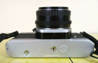 Pristine ASAHI Pentax K1000 35mm SLR VTG Camera with SMC Pentax - M 1:2 50mm Lens 6