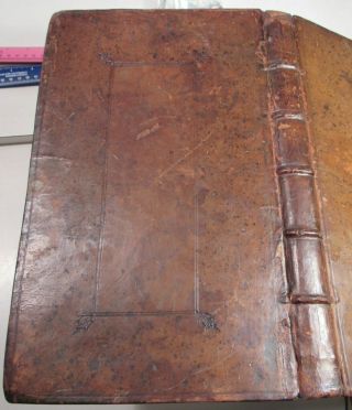 THE LAWS & GOVERNMENT OF ENGLAND/RARE 1689 Ed.  /BACON & SELDEN/FINE LEATHER FOLIO 7