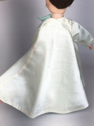Vintage 50 ' s Madame Alexander Cissy Aqua Doll Dress Tagged,  Coat,  Shoes 4