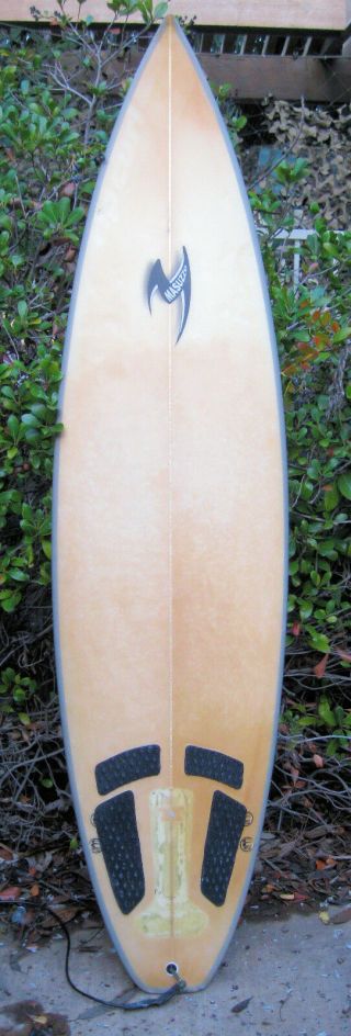 Surfboard Luiz Masuzzo Brand Oceaside California 3 Fin Vintage Classic 80 " Long