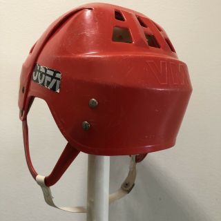 JOFA hockey helmet 23551 Gretzky style red okey classic vintage 3