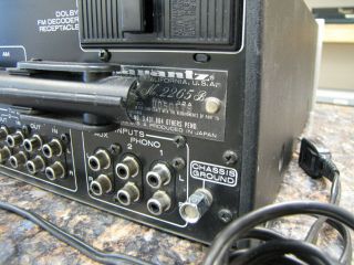 Vintage Marantz Model 2265B Stereophonic Receiver 8
