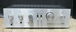 Vintage Pioneer Sa - 5500 Ii Stereo Integrated Amplifier &