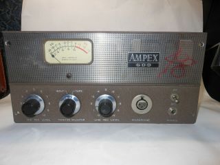 Vintage Ampex 600 601 Tube Mic Preamp 2