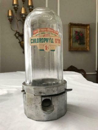 Vintage Chlorophyll Gumball Machine