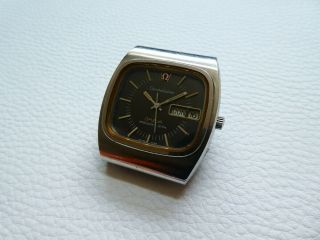 Vintage OMEGA CONSTELLATION Megaquartz Men ' s watch from 1975 ' s Does not work 3