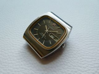 Vintage OMEGA CONSTELLATION Megaquartz Men ' s watch from 1975 ' s Does not work 5