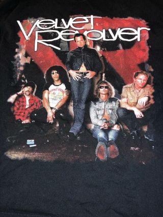 Velvet Revolver Tour Shirt Scott Weiland 2005 L Stp Rare Vintage Nirvana