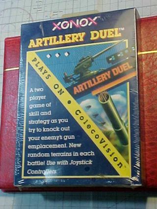 Vintage 1983 Xonox Artillery Duel Video Game Colecovision - Nos