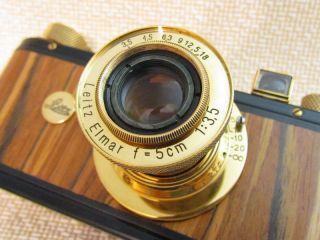 LEICA (E) STANDARD D.  R.  P.  WWII Vintage Russian 35mm Rangefinder Camera 2