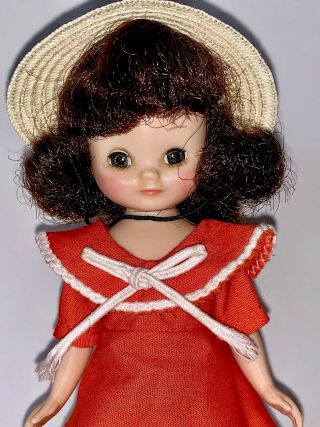Vintage 1st Series 8 " Betsy Mccall Doll Circa 1957 In 9151 At The Zoo Outfit