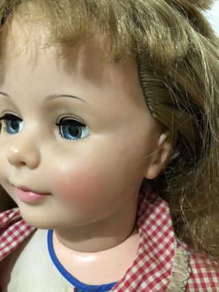 Vintage Ideal Dark Blonde Patti Playpal G - 35 Doll 3