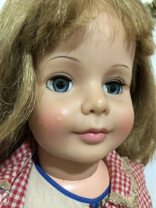 Vintage Ideal Dark Blonde Patti Playpal G - 35 Doll 4