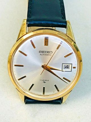 Vintage Seiko 7625e - 1993 Gold - Plated Date Men’s Auto Watch