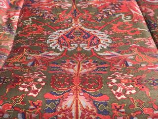 Ralph Lauren Home Galahad King Comforter Red Multicolor Paisley Medieval RARE 3