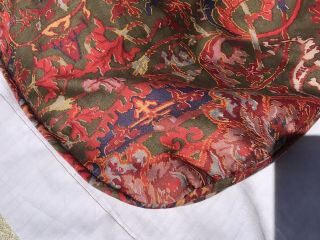 Ralph Lauren Home Galahad King Comforter Red Multicolor Paisley Medieval RARE 6
