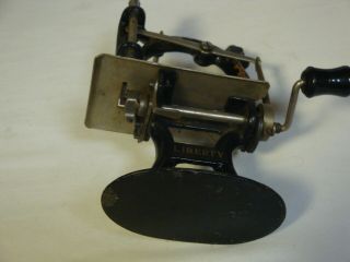 1900 ' s F & W Liberty Childs Sewing Machine Enameled Cast Iron 6