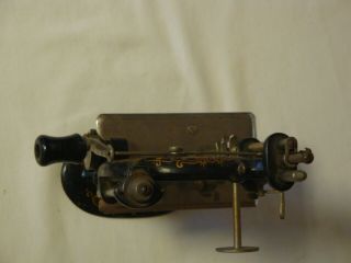 1900 ' s F & W Liberty Childs Sewing Machine Enameled Cast Iron 9