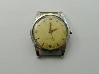 Vintage 1956 Omega Cal 501 20j Automatic Gents Wristwatch For Spares Repair