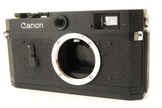 525 Canon P Re - Painted Black N Vintage Rangefinder Film Camera