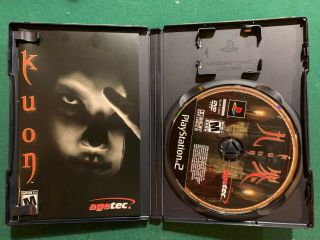 Kuon (Sony PlayStation 2,  2004) Complete Rare 2