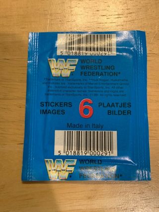 Merlin WWF Superstars Of Wrestling Series 2 Sticker Pack Vintage 1991 43 Packs 2