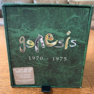 GENESIS 1970 - 1975 - BOXSET 7 HYBRID SACDS,  6 DVD MADE IN EU 2008 VERY RARE OOP 2