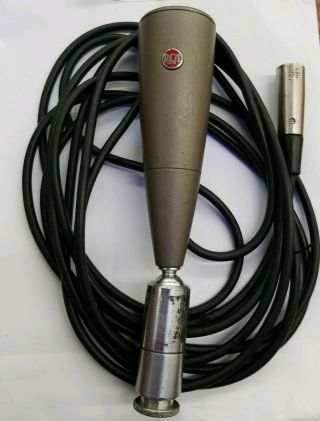 Vintage Rca Type Bk - Ia Ma 11007 Microphone