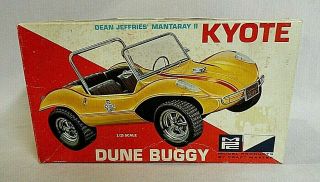 Wow 1960`s Mpc Dean Jeffries` Mantaray 11 Kyote Dune Buggy Unbuilt Model Kit