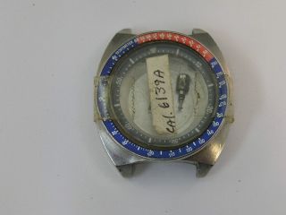 Vintage Seiko Chronograph Watch Case Pasrts 6139 - 6001 Pogue