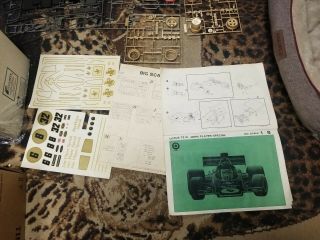 Eidai Grip 1/8 Lotus 72 John Player Special Model Series Vintage Kit