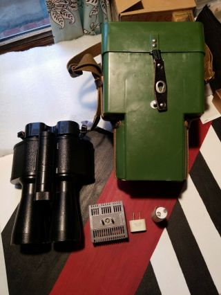 Vintage Russian Night Vision Binoculars (baigish Bh453) Case And Charger