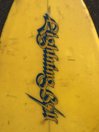 Vintage Lightning Bolt Surfboard Charlie Smith 4
