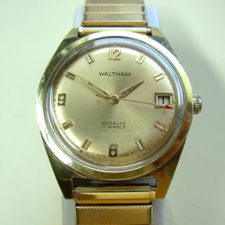 Vintage 1960s Waltham Men’s Watch - Fhf 72 4n