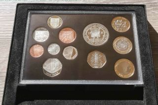 2009 Uk Proof Coin Set,  With Rare Kew Gardens 50p