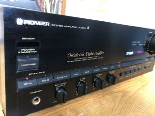 Vintag Pioneer A - X550 Stereo Integrated Analogue Digital Amplifier Hifi Phono