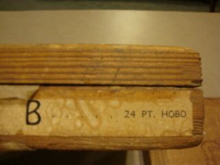 2 Vintage Boxes KINGSLEY Stamping Machine Hot Foil STAMPS Hobo & Kaufmann SCR 2