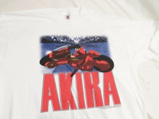 Vintage 1988 Akira Tee Shirt,  Xxl,  2 Sided,  Kodansha Fashion Victim