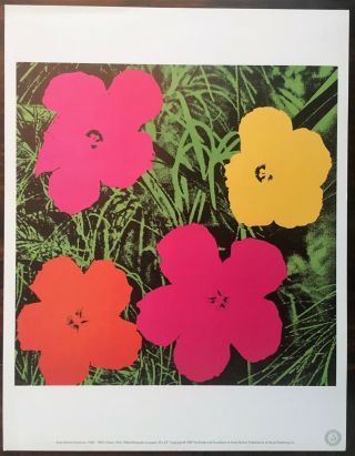 RARE & VINTAGE 1989 Andy Warhol Estate Set of 10 Limited Edition Print Set 8