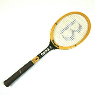 Vintage Bjorn Borg Personal Wooden Tennis Racquet Numbered Bp430 Bancroft