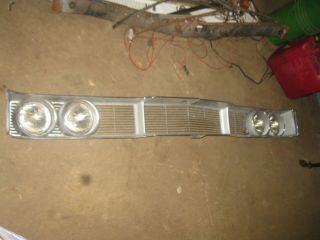 1968 Dodge Polara 500 Convertible Grille Assembly 1 Year Rare 68