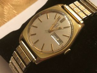 Vintage Omega Automatic Gold Plated Men 