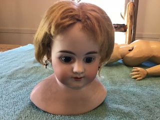 Large 25” Rare Antique French Doll J Steiner W/ Jointed Body Estate Find