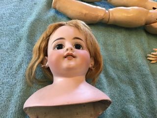 Large 25” rare Antique French Doll J STEINER w/ jointed body Estate find 3