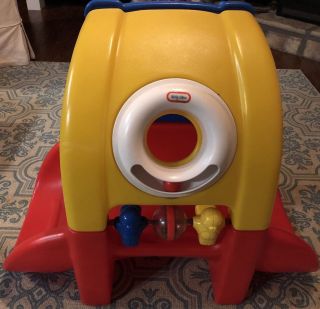 Vintage Little Tikes Baby Peek - A - Boo Activity Play Tunnel 1553 - 00 Toy Peek A Boo