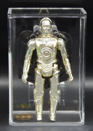 Afa 85,  Vintage Star Wars C - 3po Kenner Action Figure No Coo Removable Limbs 1982