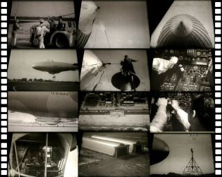 16mm HOME MOVIES: US NAVY AIRSHIP BLIMP AT LAKEHURST 1936 - ULTRA RARE FOOTAGE 3
