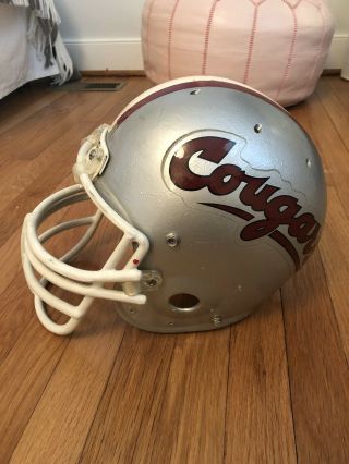 Washington State Cougars Vintage Game Worn Football Helmet Bike Helmet 80s